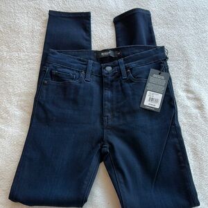 Hudson Jeans Blue Skinny High-Rise Denim